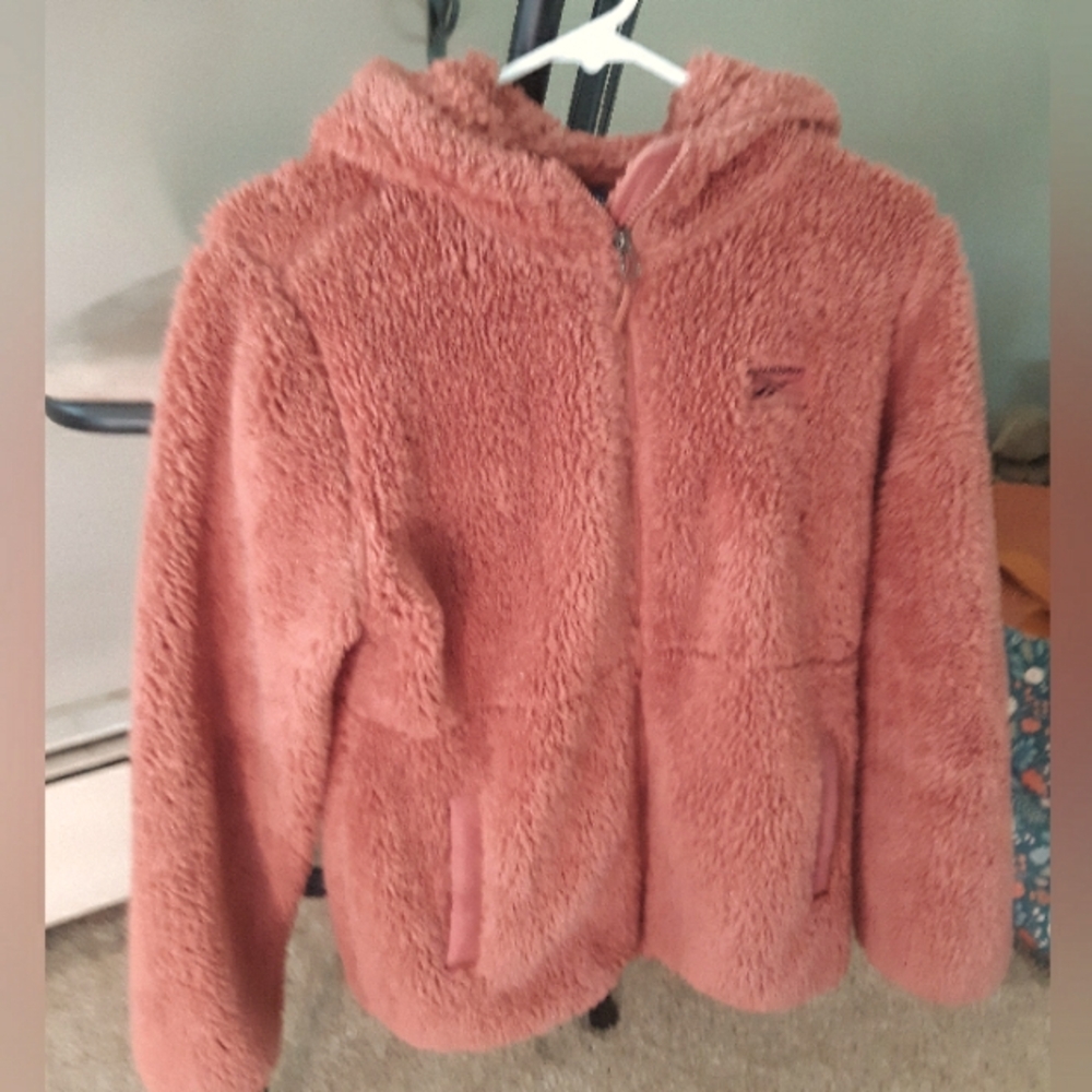 Girl's Reebok Fleece Spicy Orange Size L 14/16